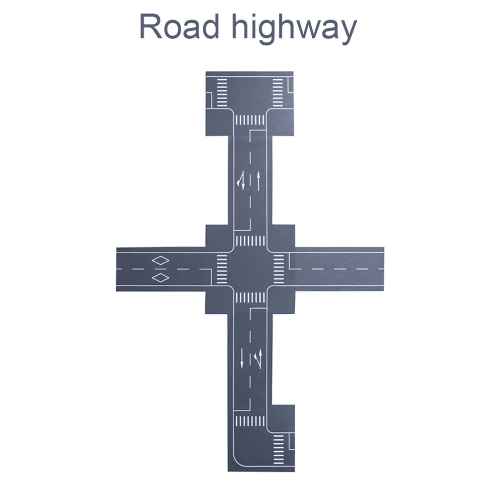 Модель дороги из АБС пластика масштаб 1/144 для строительства ландшафта|Наборы