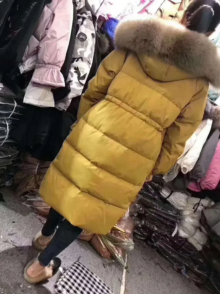 Женское пальто и куртка на утином пуху 2020 женская зимняя одежда толстая теплая с