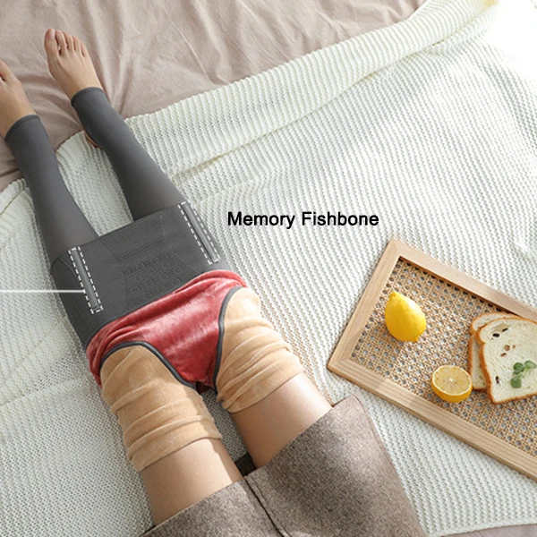 

Women Thick Warm Winter Tights High/Flat Waist Plus Cashmere 80/90/230g Pantyhose A66