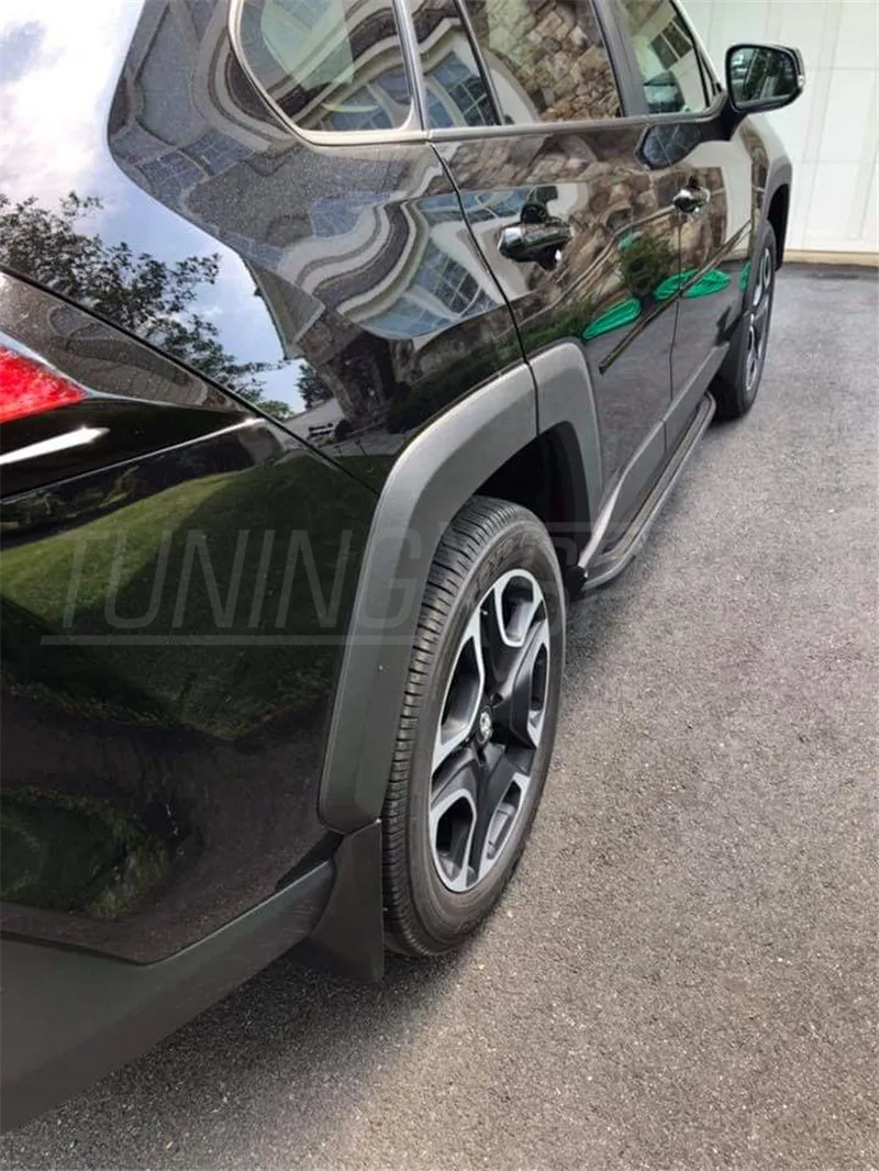 Новый боковой шаг подходит для Toyota RAV4 2019 2020 подножка панель Nerf алюминий|Буксиры и