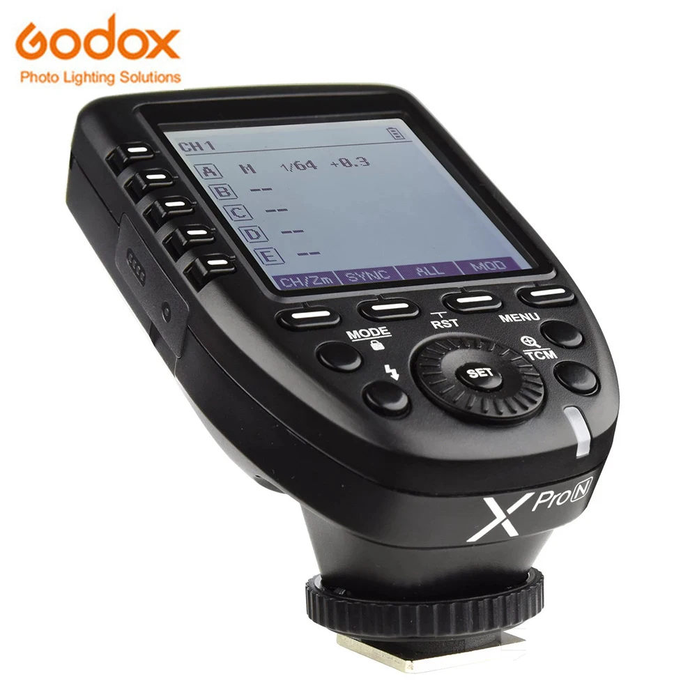 Godox Xpro N TTL II 2 4G X Системы Беспроводной Управление с дистанционным триггером X1R