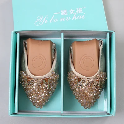 Женские дизайнерские туфли на плоской подошве размера плюс 31 45 со стразами|Обувь