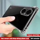 Противоударный чехол с подушкой безопасности для Huawei P50 P 50 P50Pro, прозрачный силиконовый чехол из ТПУ для Huawei P40 Lite P50 Pro P30 P20 P Smart Z