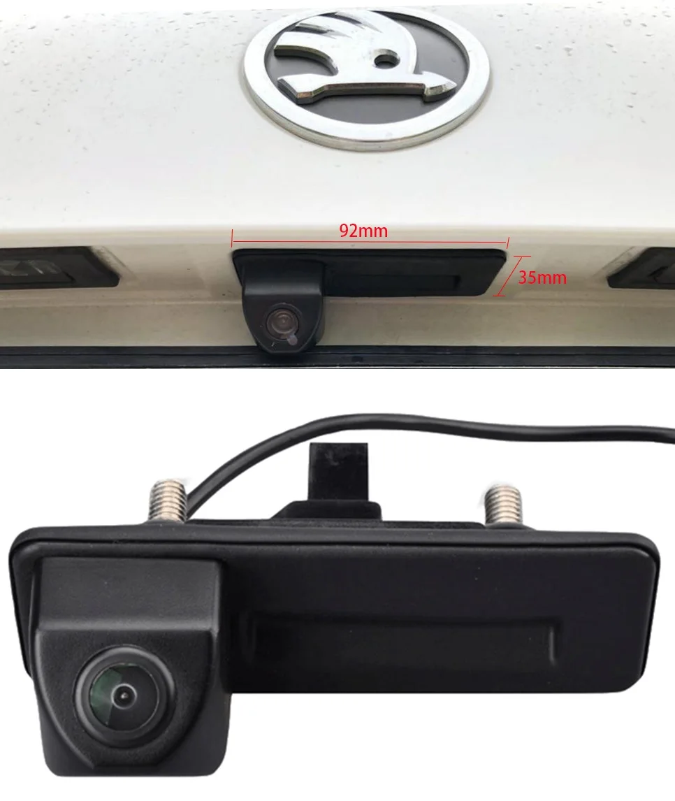 Car Rear Trunk Tailgate Back Door Handle View Backup Camera HD for Skoda Octavia 1Z5 / Mk2 A5 2005 -2015 | Автомобили и мотоциклы