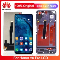 6 26 original lcd for huawei honor 20 pro lcd display touch screen digitizer assembly for honor 20pro yal al10 yal l41