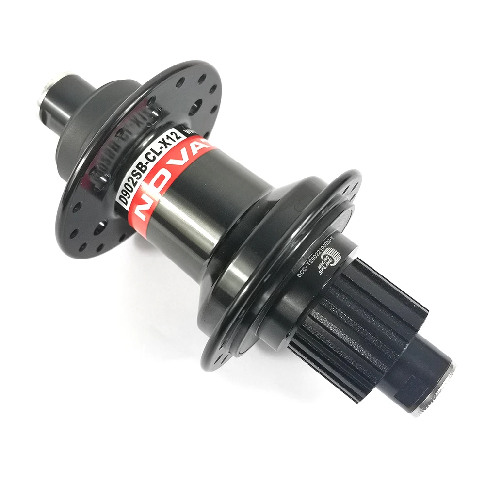 Novatec D902SB-CL-X12 MTB XC AM J-образный диск центральный замок задний хаб 28H 32H Micro Spline 12s Thru axle