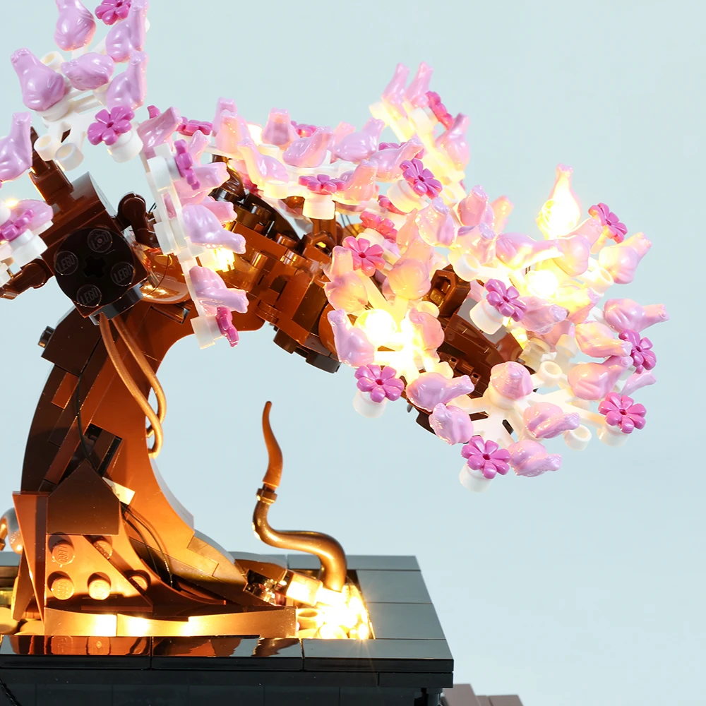 Комплект светодиодного освещения для деревьев бонсай 10281 года без строительных