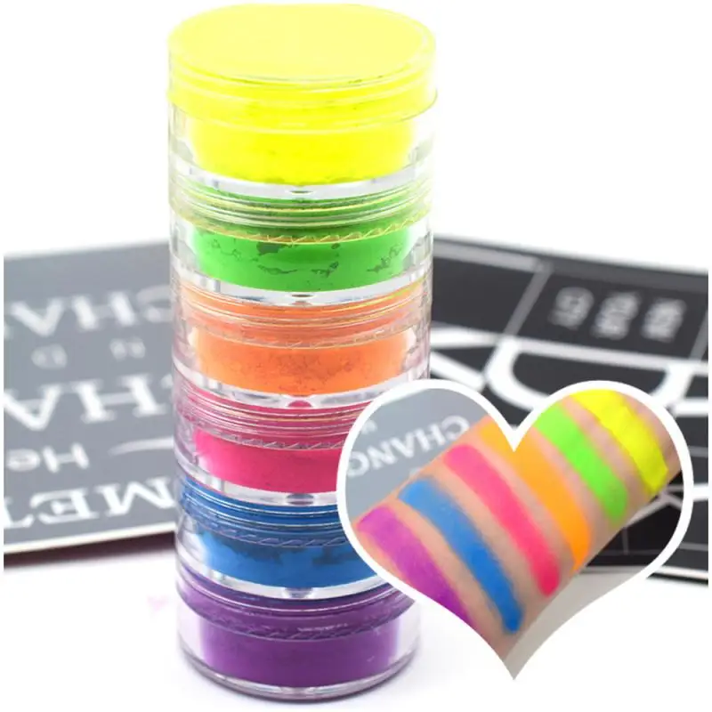 Long Lasting Shimmer Matte Sweat Proof Eyeshadow Palette 6 Color Professional Shadow Waterproof Cosmetic Tools TSLM2 |