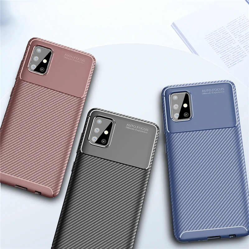 Чехол для Samsung Galaxy A51 силиконовый чехол в деловом стиле задней панели телефона