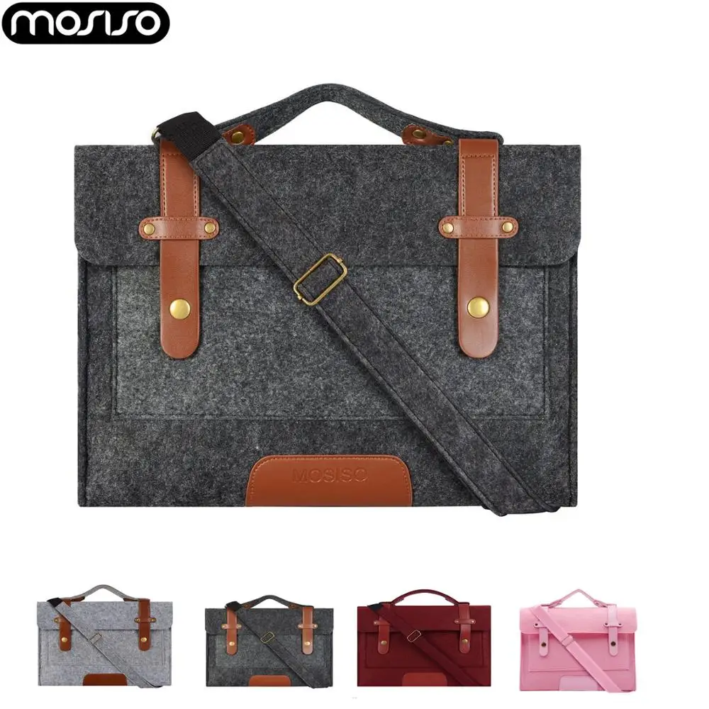 MOSISO 13 3 15 6 дюймов фетровая сумка для ноутбука Macbook Air Pro 16 A214 портфель сумки