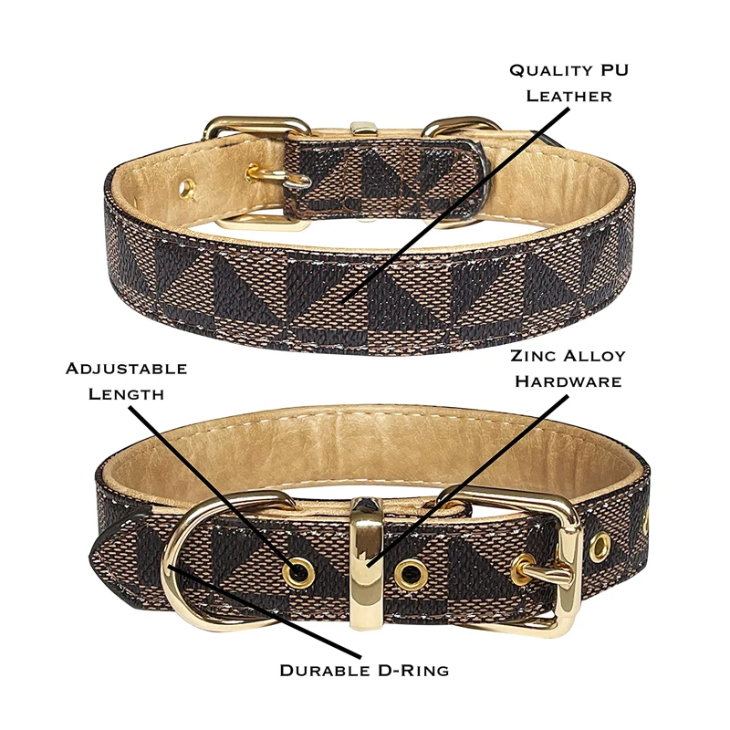 Меховой Роскошный дизайнерский собачий ошейник для собак | поводок регулируемый