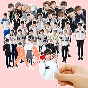 DIY красивый мальчик idol альбом для скрапбукинга журнал happy planner ремесленных декоративные наклейки