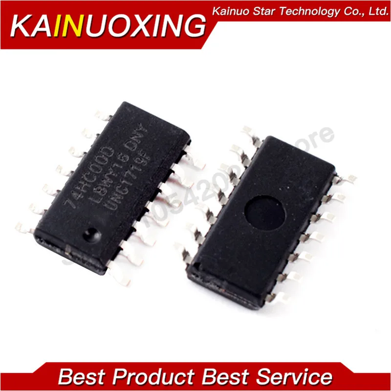 20 шт. 74HC00D 74HC00 SOP14 SOP SN74HC00DR SN74HC00 SMD новый оригинальный
