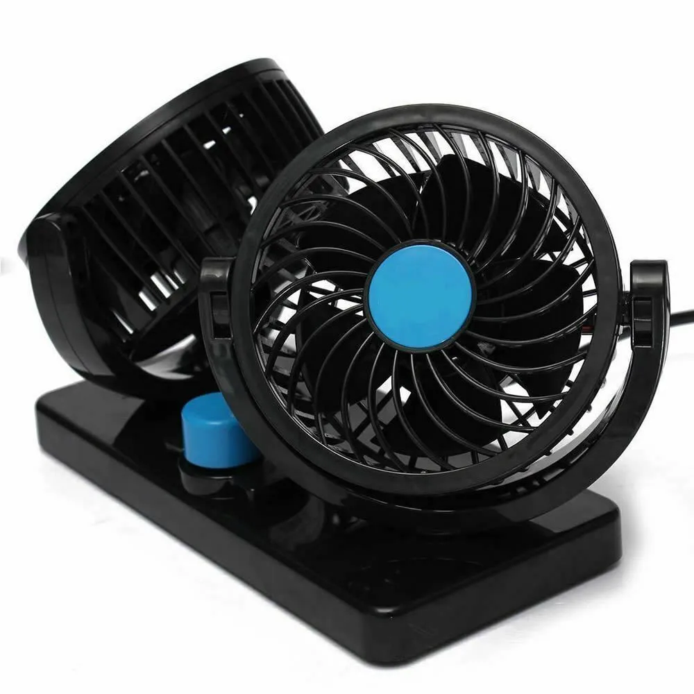 

Auto 12V Car Cooling Fan Car Cooling Electric Fan 12 Volt ABS About 20.5 * 14 * 9.5cm