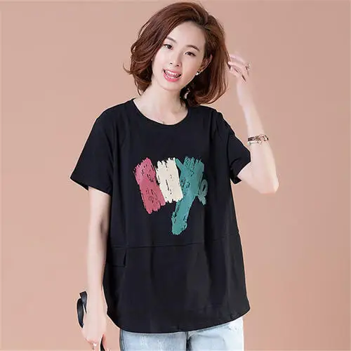 

2020 tees women red clothe coral Summer Fashion T Shirt Woman Tshirt