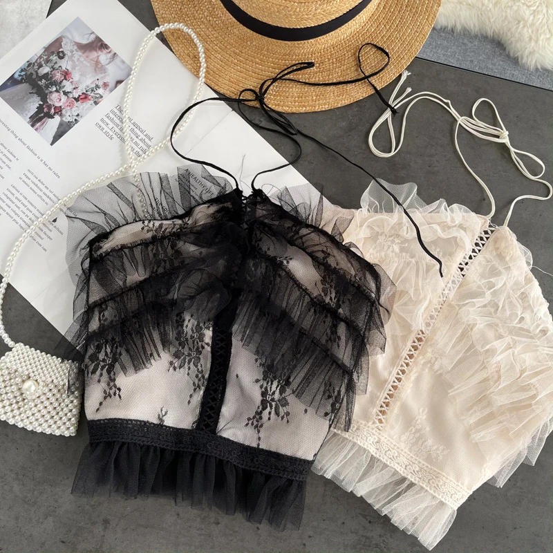 Женская блузка без рукавов с открытыми плечами | одежда