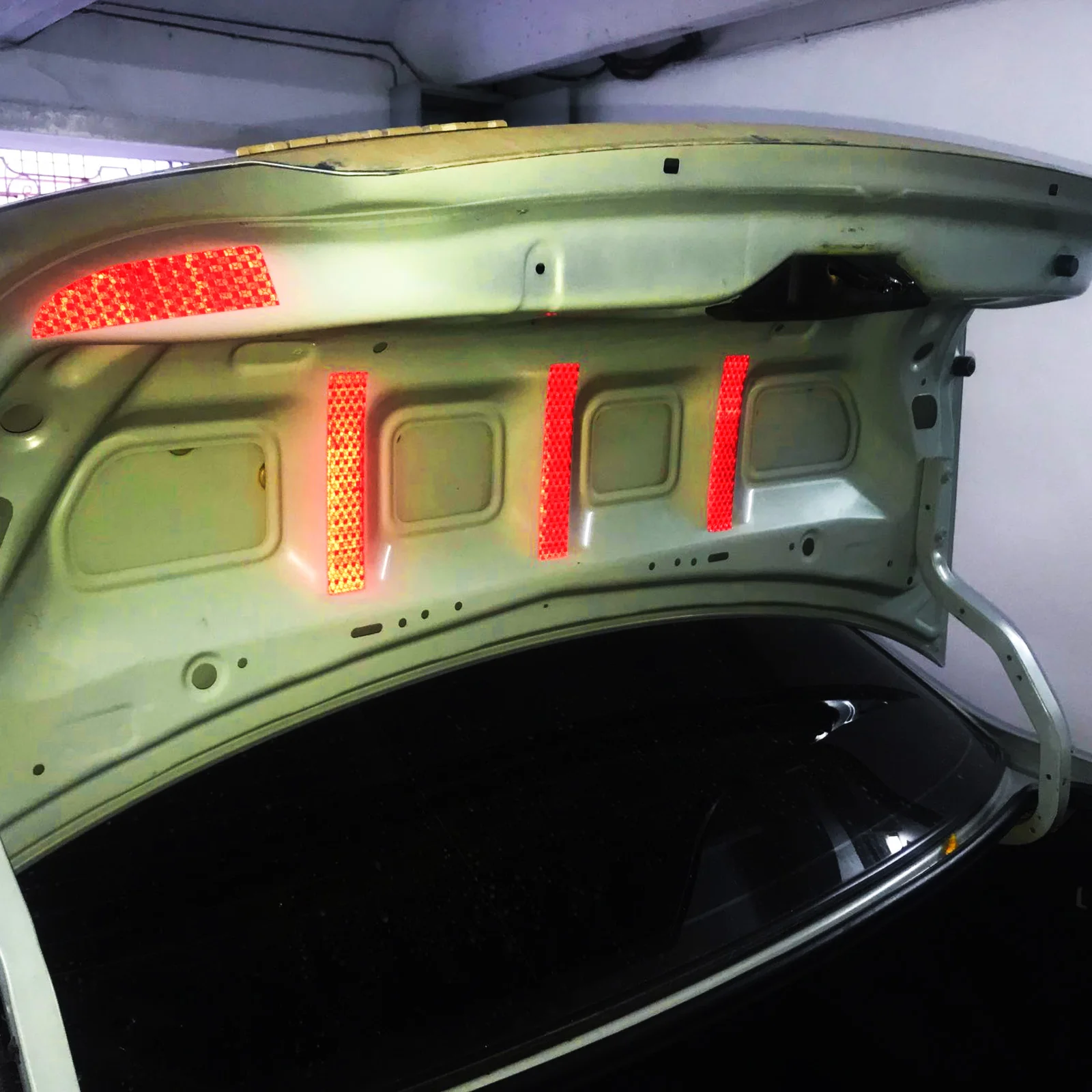 5 шт./компл. автомобильный отражатель-наклейка 91*4 для кузова автомобиля внешние