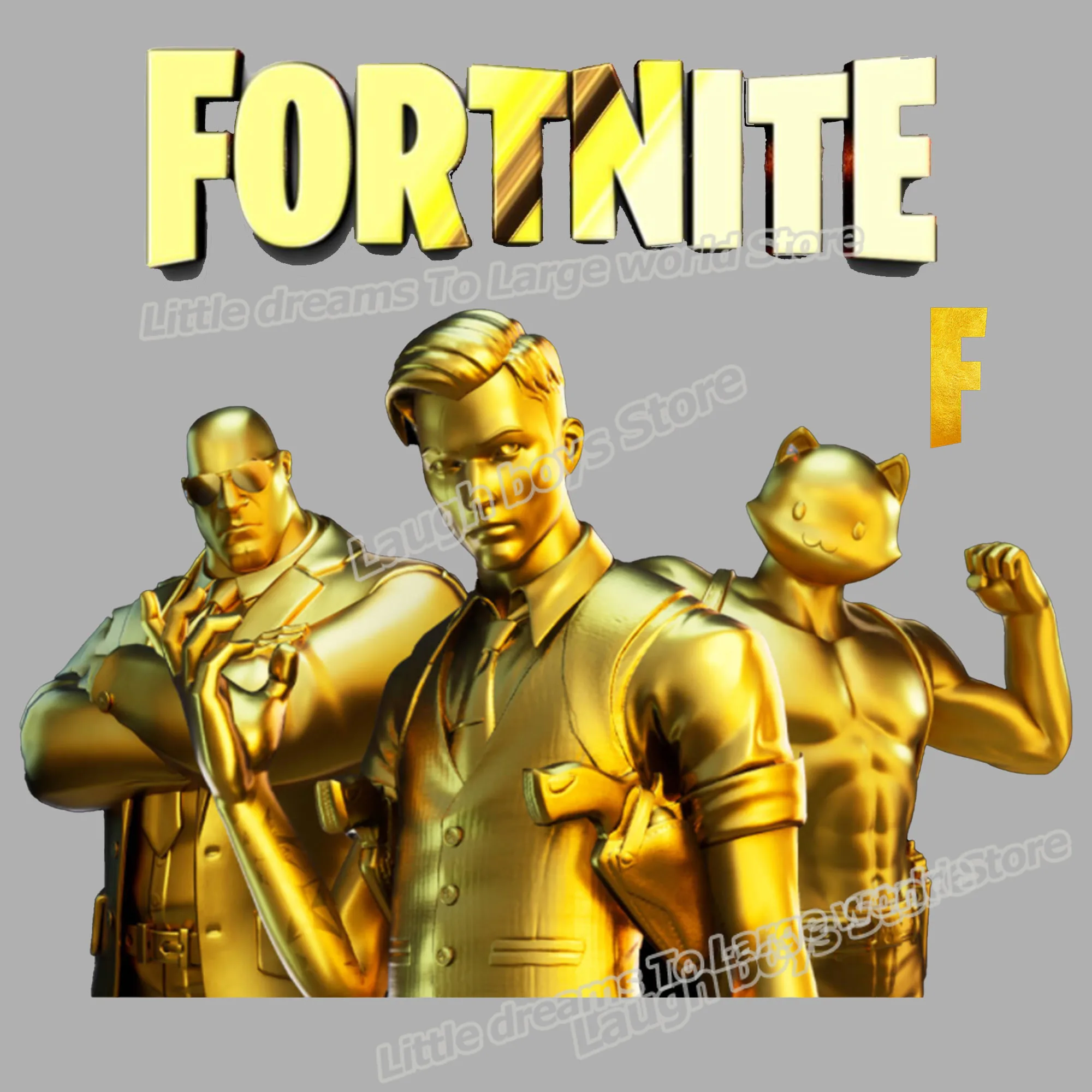 Наклейки на одежду Fortnite с утюгом Ворон Мидас крепость ночная переводная наклейка