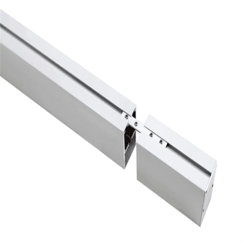 저렴한 연결 가능한 밝은 1200mm 1500mm 검정색 건축 조명 매달린 배튼 선형 Led 행잉 램프