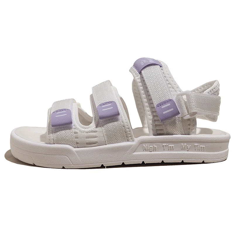 

High Quality Women Sandals Summer shoes 2021 New Ins Leisure Flat Sandals Sports Beach Sandals sandalias zapatillas mujer