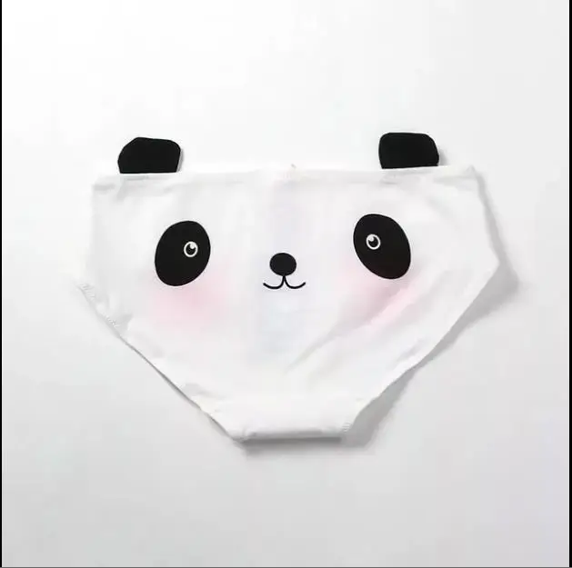 Трусики с принтом в виде розовой свиньи хлопковое нижнее белье ушками