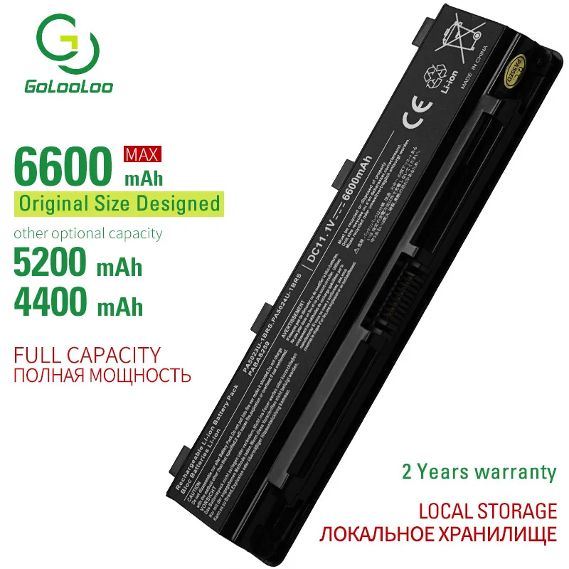 

PA5024U-1BRS New Laptop Battery For Toshiba Satellite C800 C840 C850 C870 L800 L830 L840 L850 L870 M800 M840 P800 P850 P870 C855