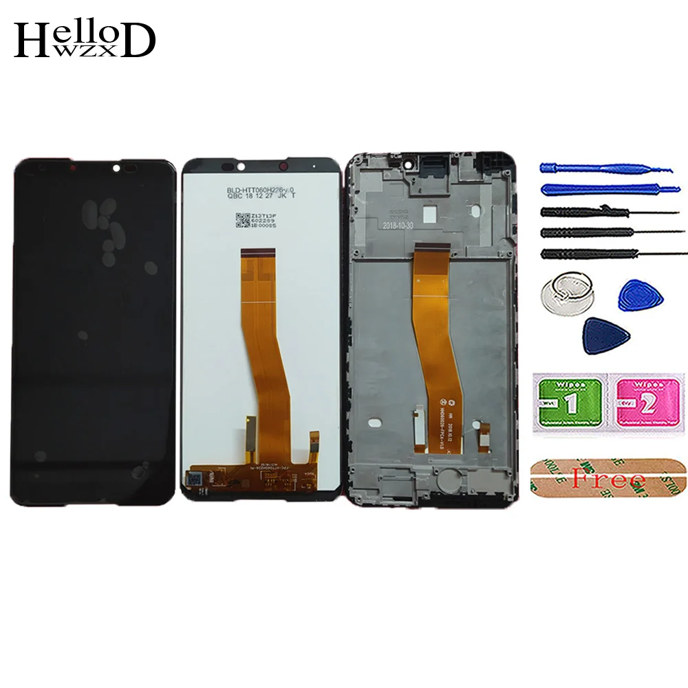 

5.99" Mobile LCD Display For Wiko Jerry 4 Jerry4 LCD Display And Touch Screen Assembly Sensor Digitizer Panel Tools Frame