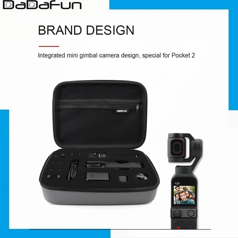 

Сумка STARTRC с ручкой для карданного подвеса и аксессуаров, водонепроницаемый чехол, многофункциональная портативная сумка для хранения для Osmo pocket 2