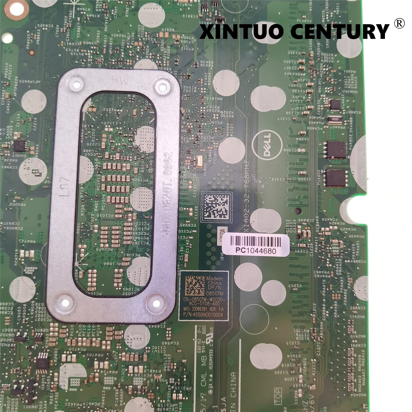 Günstig CN-0850TM 0850TM 850TM Für Dell Inspiron 15 7591 17 7791 Laptop Motherboard 18806-1 W/ I7-10510U N17S-G2-a1 100% Getestet Arbeits