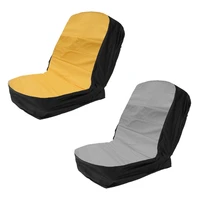 agricultural riding lawn mower seat cover grayyellow seat cushion jacket