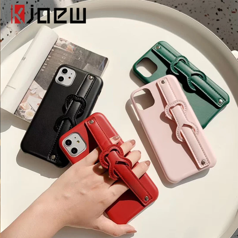 Чехол KJOEW из искусственной кожи для iPhone 11 Pro Max X XR Xs 7 8 Plus | Мобильные телефоны и