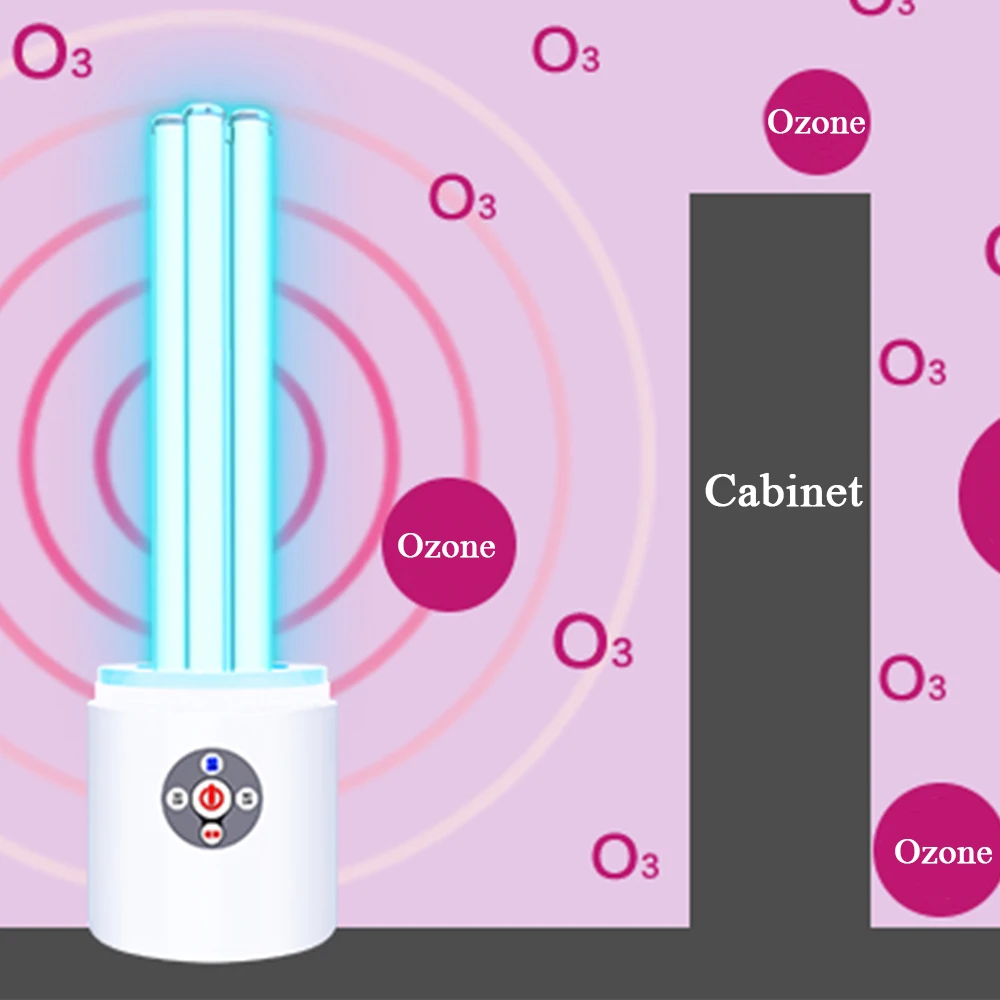 360 градусов УФ Озон Стерилизация свет для спальни ванной комнаты кухня туалет