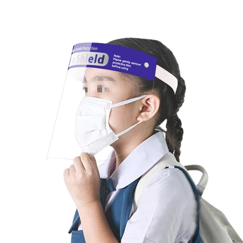 1 шт, в лоте, взрослый защитный лицевой щиток Защитные Уход за кожей лица Экран двухсторонняя туман доказательство предотвращают ТОКСИЧНАЯ ЖИДКОСТЬ брызги от капель маска