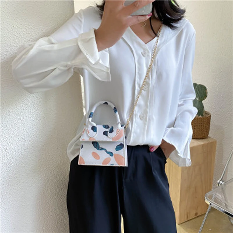 

Bag Handbags 2021 New Messenger Bag Shoulder Bag Trendy Portable Small Square Bag