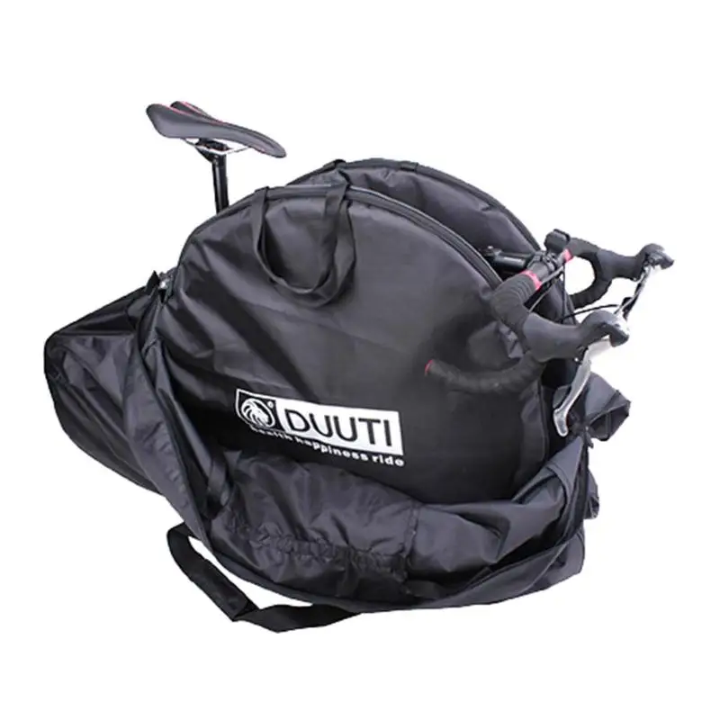 

75cm/29.52inch Black Mountain Road Bike MTB Wheel Bag Wheelset Bag Transport Pouch Carrier MTB Mountain Bicycle Bag Accessories