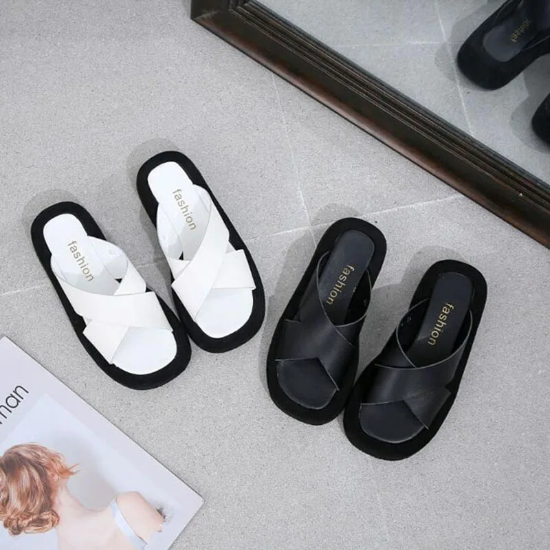 

Women Sandals New Summer Shoes Woman Soft Bottom Wedges Shoes For Women Platform Sandals Heels Gladiator