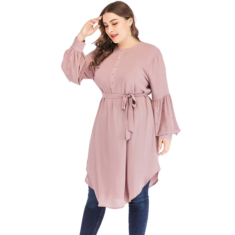 

FAKUNTN Chiffon Shirt Blouse Women Tops And Blouses Blusas Mujer De Moda Camisa Feminina Clothes Muslim Fashion Mujer
