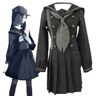 Danganronpa V3 убийства гармонии Косплэй Saihara костюм для косплея Shuichi супер детектив костюм Для женщин девушки JK форма в морском стиле платье со шляпой