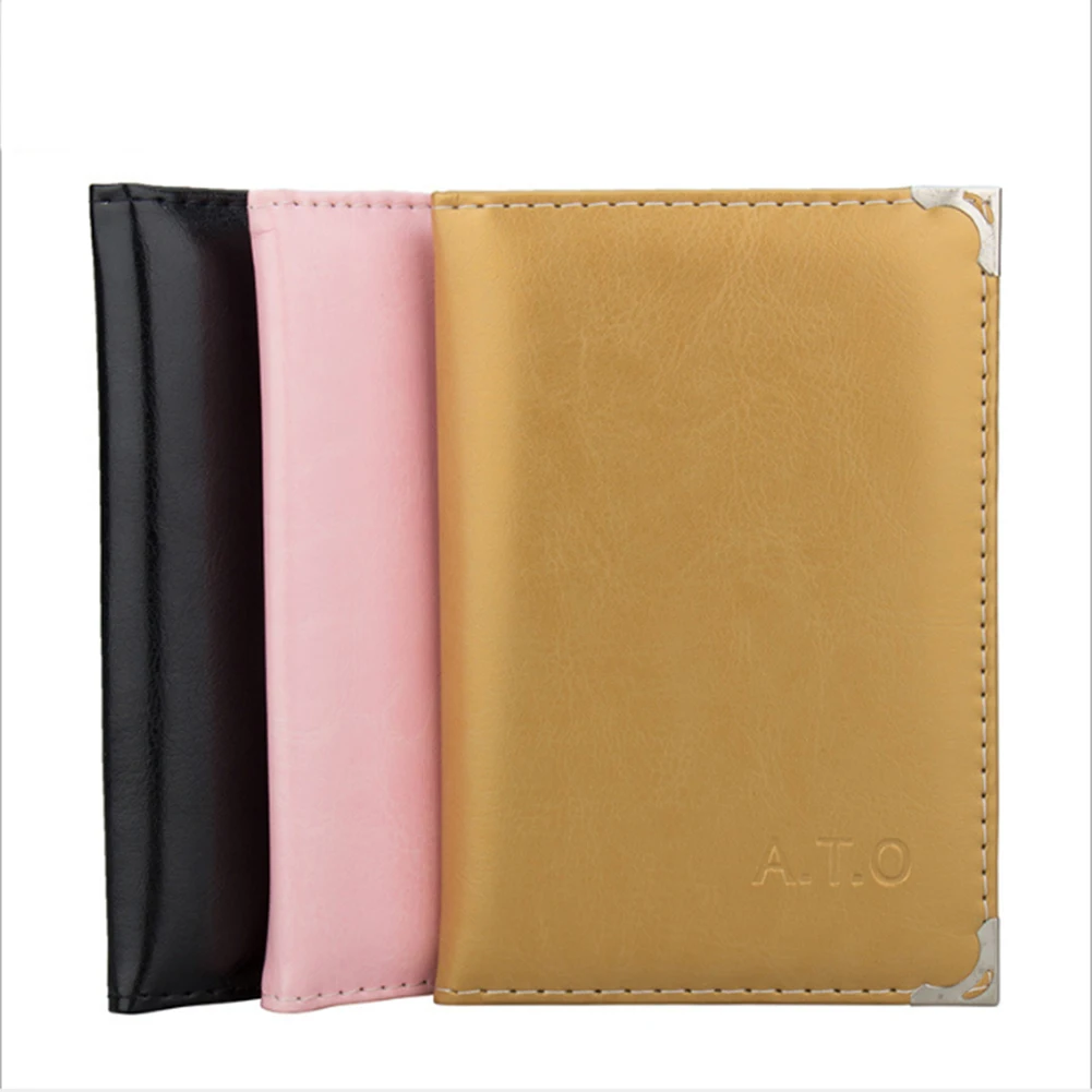 

1PC Russian Auto Driver License Bag PU Leather Cover for Car Driving Documents Card Credit Holder Wallet Black Gold Purse