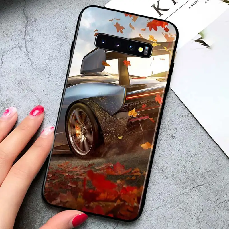 

Red blue car fashion for Samsung Galaxy S21 Ultra Plus Note 20 10 9 8 S10 S9 S8 S7 S6 Edge Plus Black Phone Case