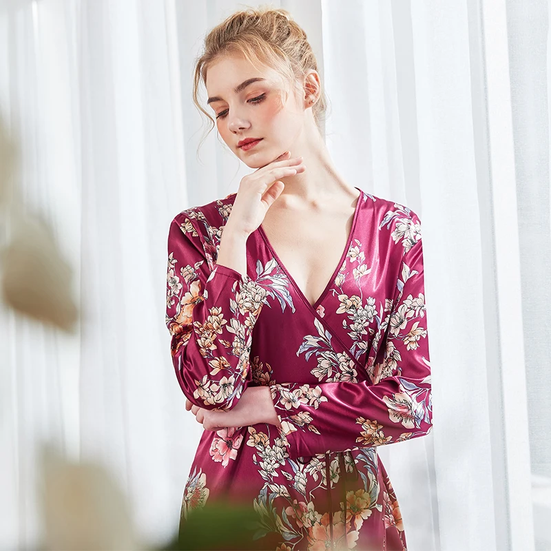 YAO TING/2019 новый халат модный одежда для сна peignoir femme сексуальный свадебный наряд