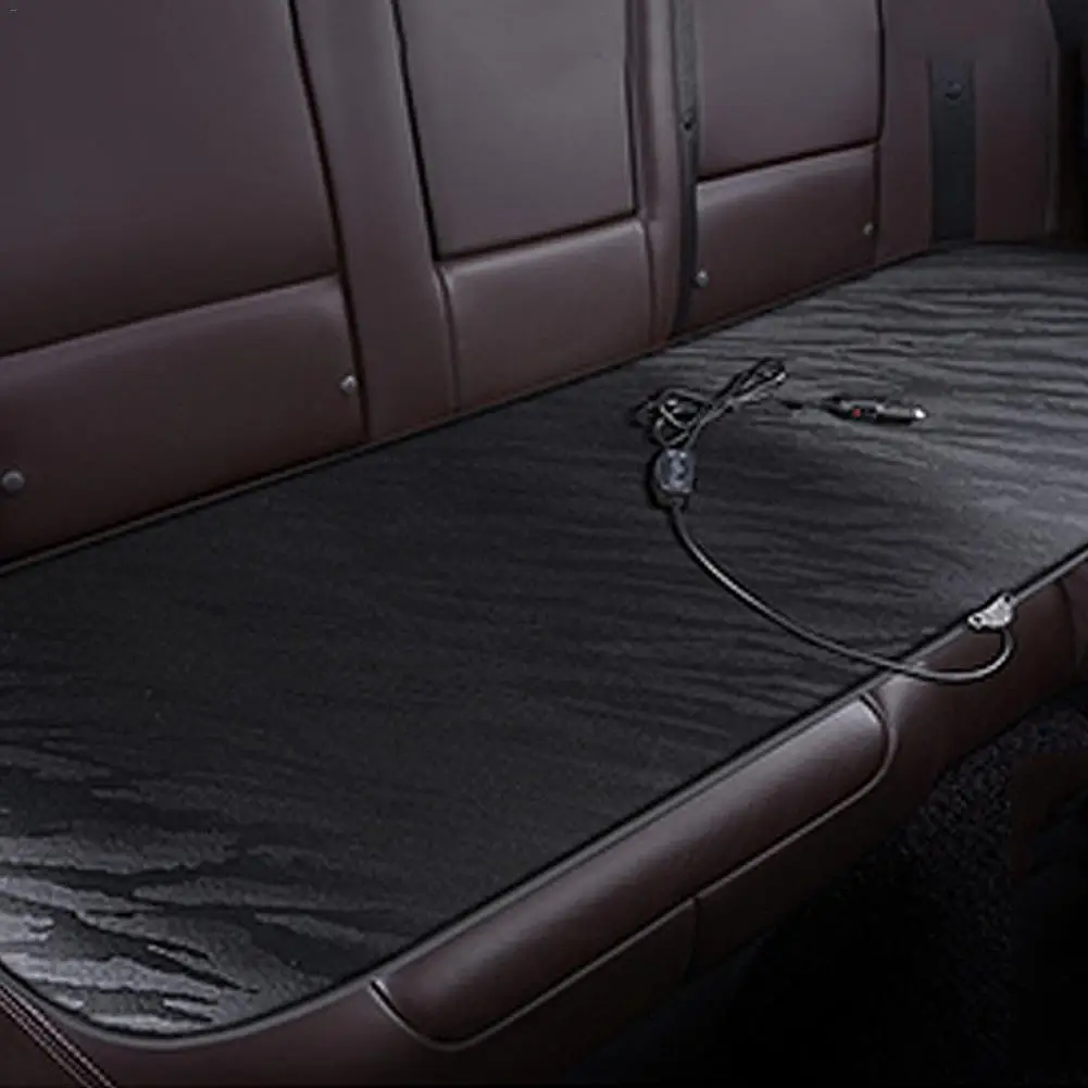 Автомобильная нагревательная Подушка 12 В одиночная подушка для сиденья Офисная