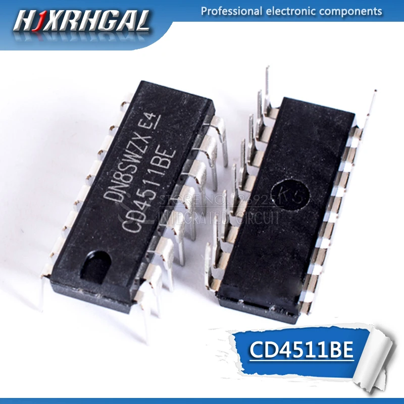 1 шт. CD4511BE DIP16 CD4511 DIP 4511