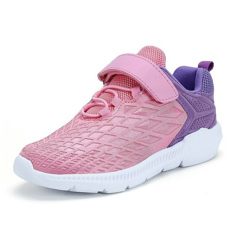 Брендовая детская обувь для бега легкие кроссовки мальчиков и девочек черная