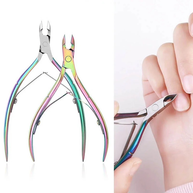 

Delysia King Stainless steel peeling nail scissors and nail tools