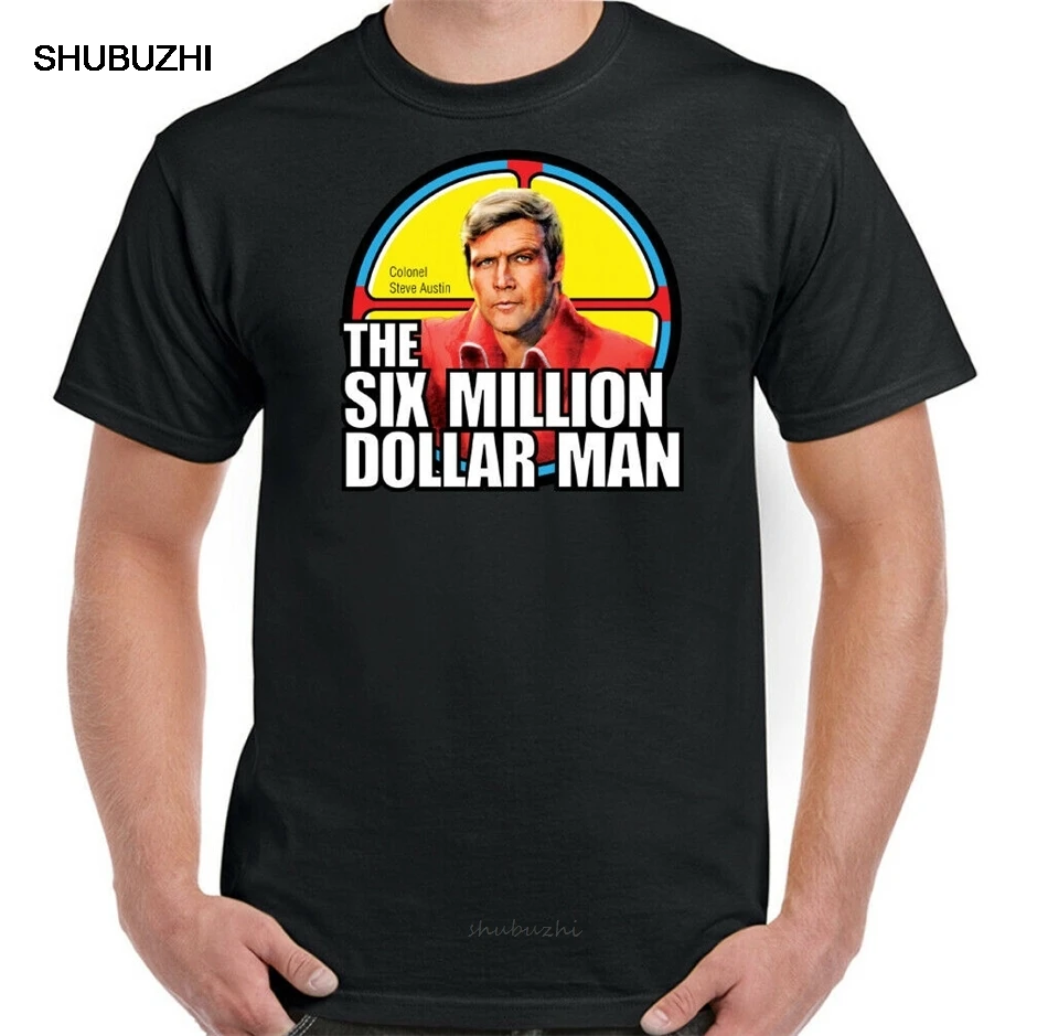 Шесть миллионов долларов футболка и шорты с изображением Человека s 70s ТВ