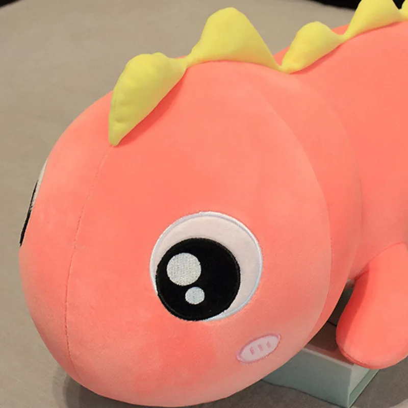 

80cm Kawaii Dinosaur Plush Toys Big Eyes Dinosaur Stuffed Dolls Cartoon Animal Stuffed Toys Christmas Gifts For Kids