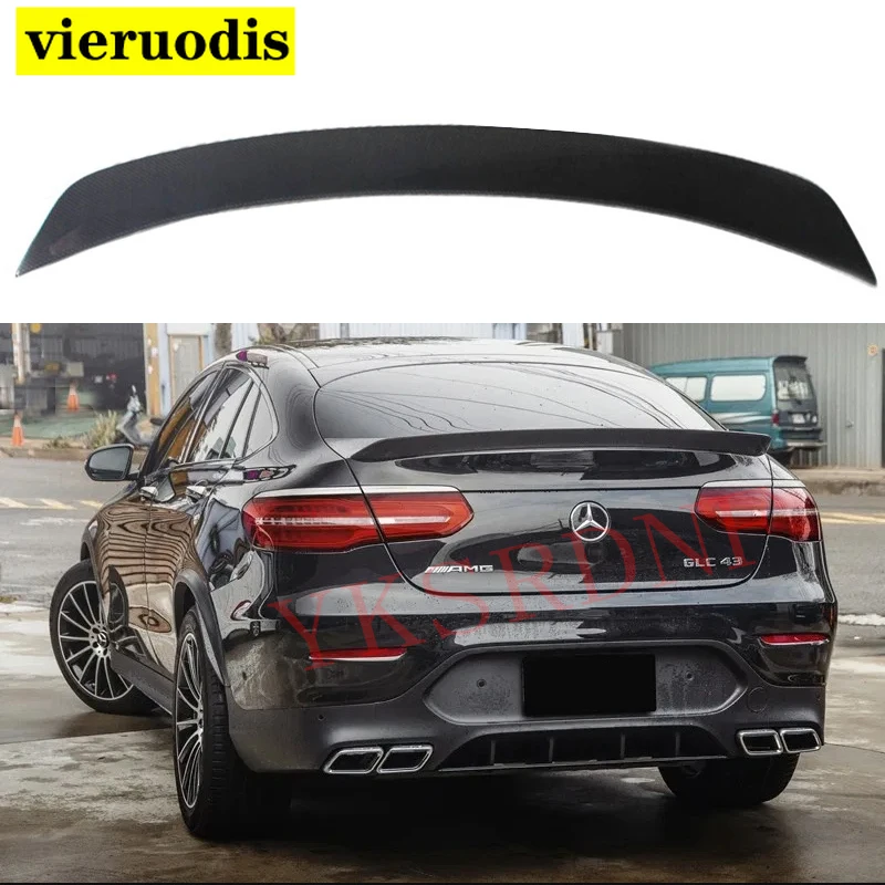 

For Mercedes Benz GLC Coupe 2016 2017 2018 2019 2020 ABS Car Rear Wing Spoiler