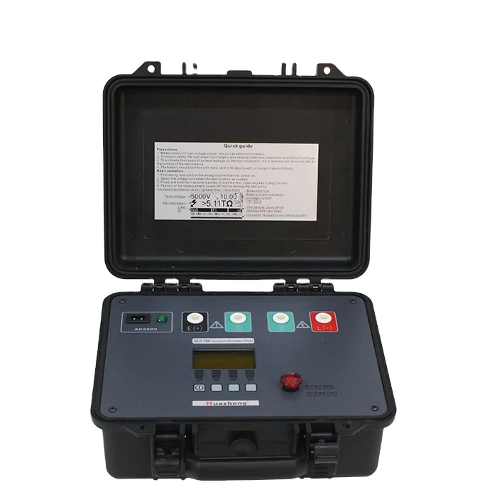 

Portable megger intelligent insulation resistance tester low price
