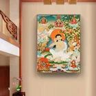 Будда танка индийская китайская религия стиль холст печать постер художественные настенные картины для прихожей украшение дома без рамки
